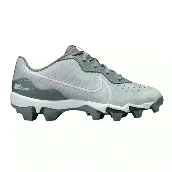 Nike Alpha Huarache Varsity 4 Low Metal Baseball Cleats GRAY | GRAY SZ 15 NWOT - Picture 5 of 10